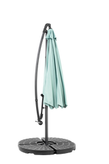 Best Choice Products 10ft Offset Hanging Market Patio Umbrella