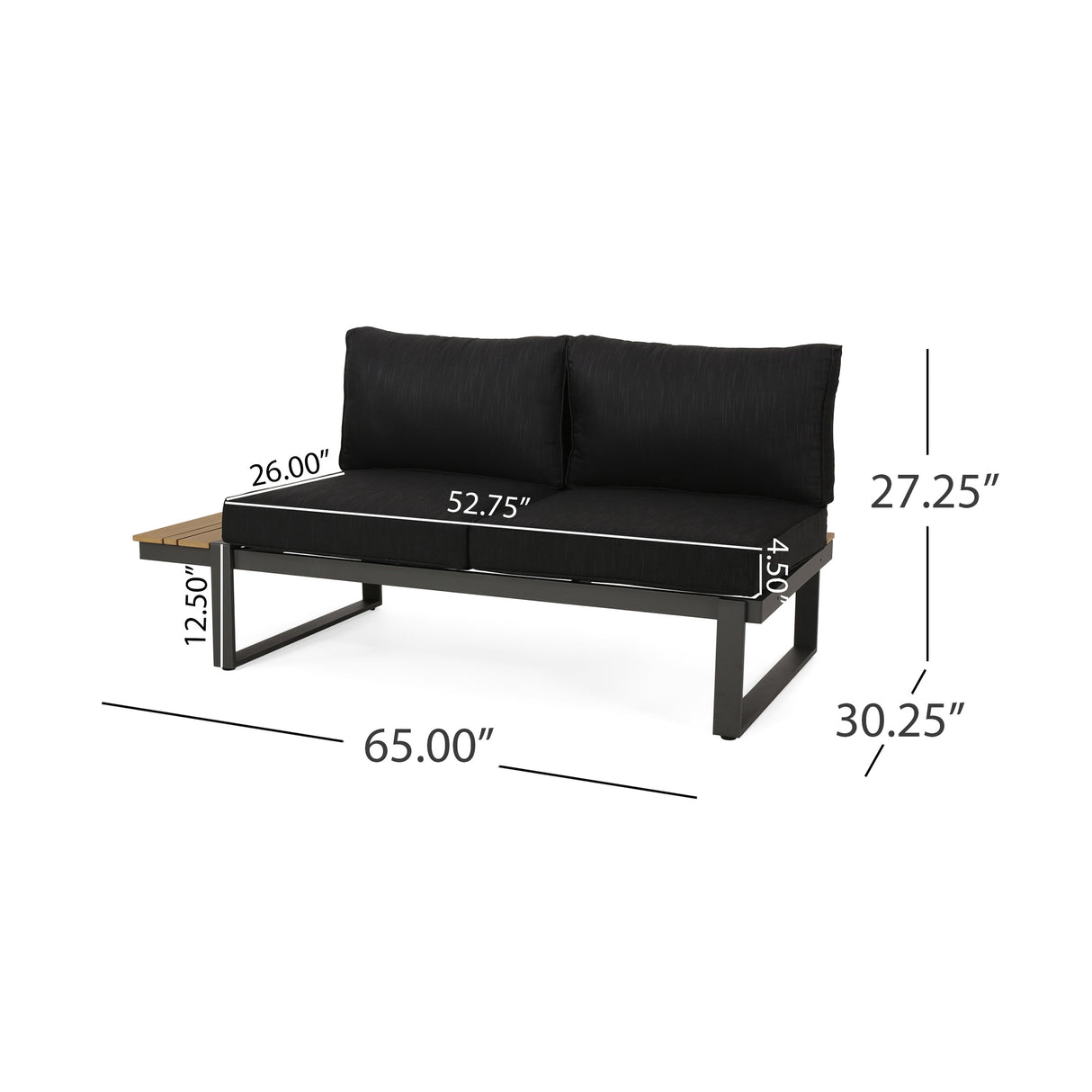 Sterling Left Arm Sofa Seater