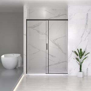 56-60" W x 74" H Semi-Frameless Sliding Shower Door
