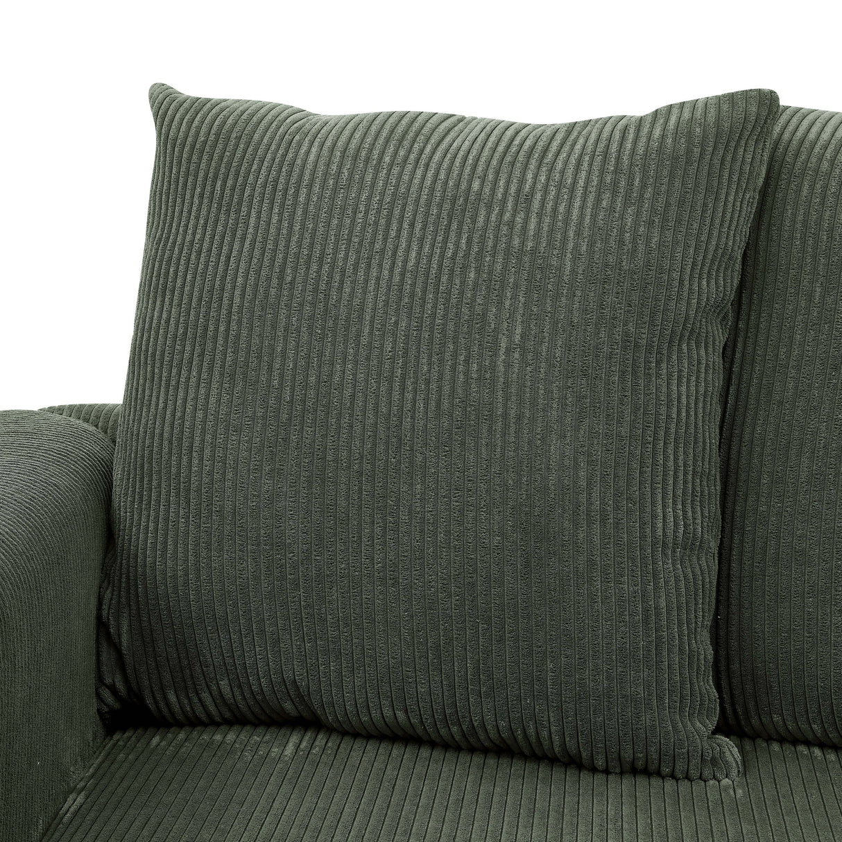 The Haven Six-Piece Modular Corduroy Sectional