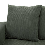 The Haven Six-Piece Modular Corduroy Sectional