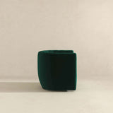 Delaney Velvet Swivel Club Chair