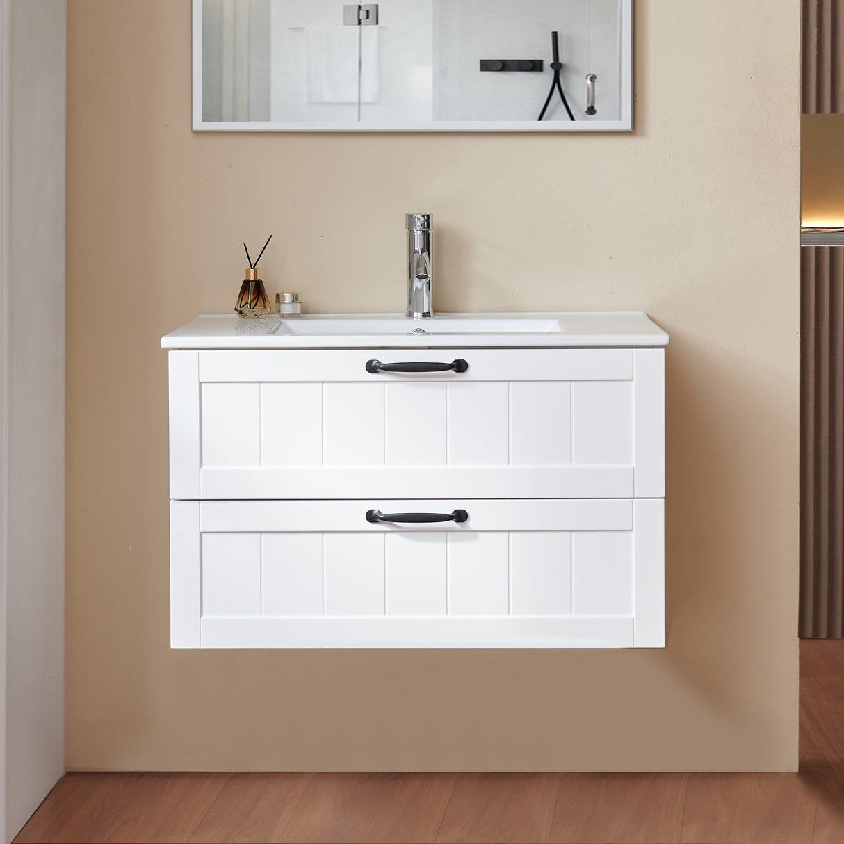 31.5" Bathroom Vanities Cabinet with Sink Combo
