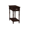 Accent Side Table, 2 Tier, Storage Drawer, Stylish Traditional Design
