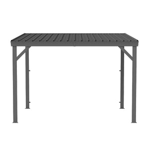 8' x 10' Lean To Gazebo with Upgraded Drainage System
