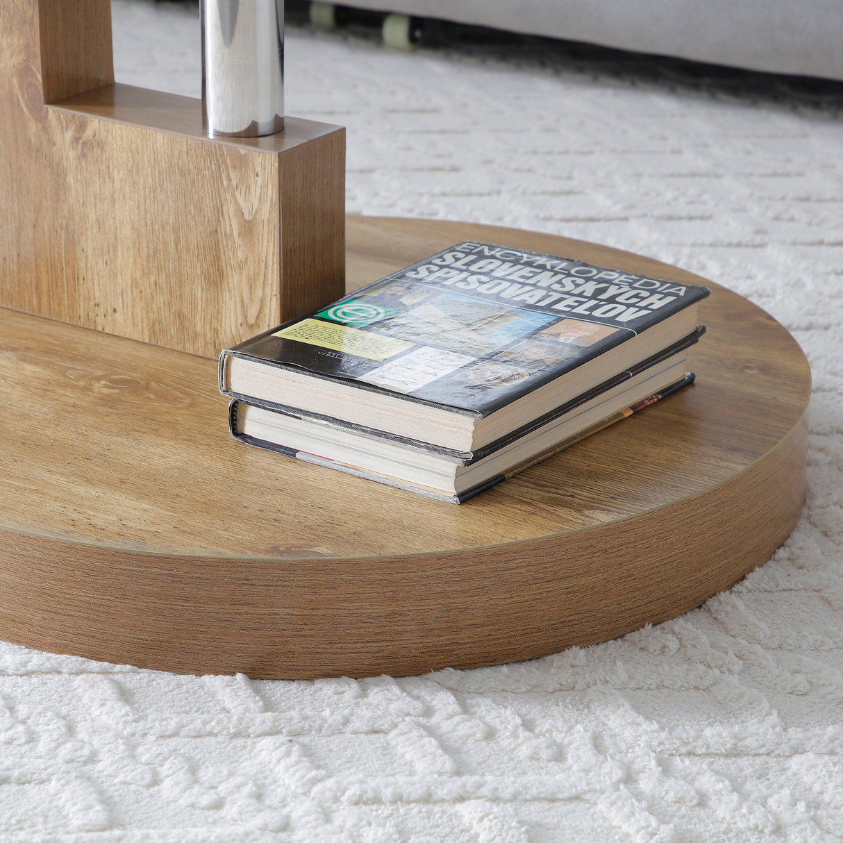 Modern and Practical Double-Layer Round Table