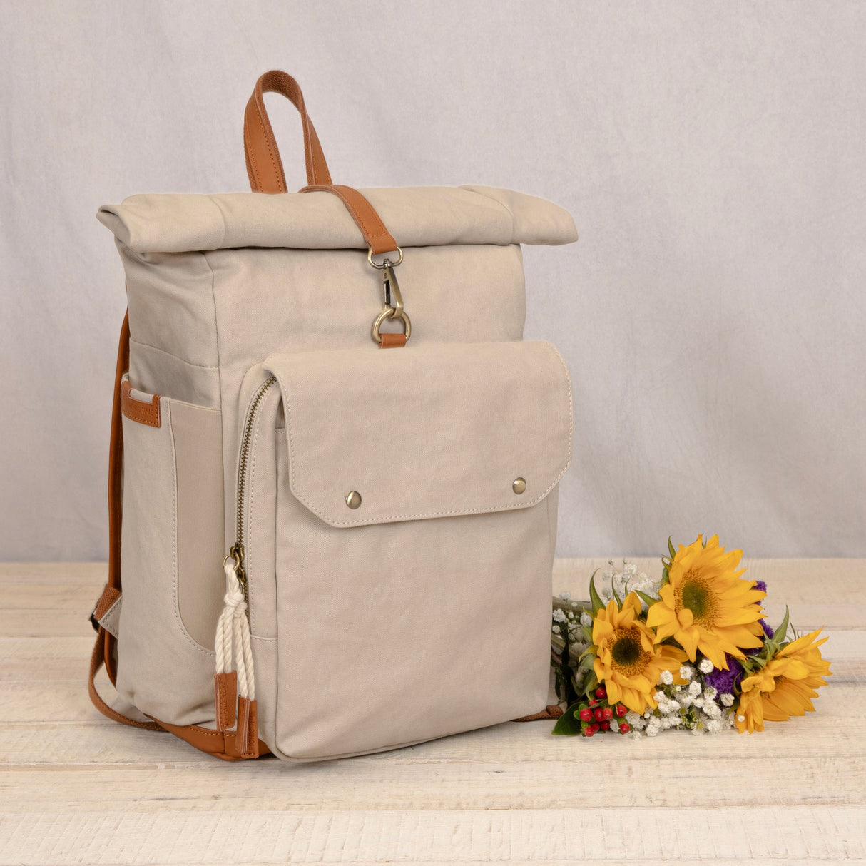 Carmel Roll Top Picnic Backpack Cooler