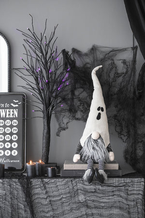 Grand Ghost Gnome With Striped Limbs