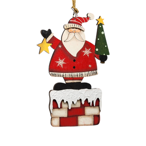 Rustic Wood Ornament -