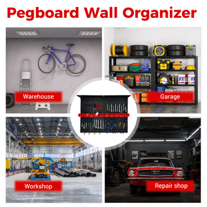 Pegboard Wall Organizer