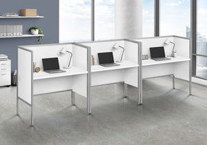 Office Cubicle Desk, Commercial Grade, Contemporary & Modern