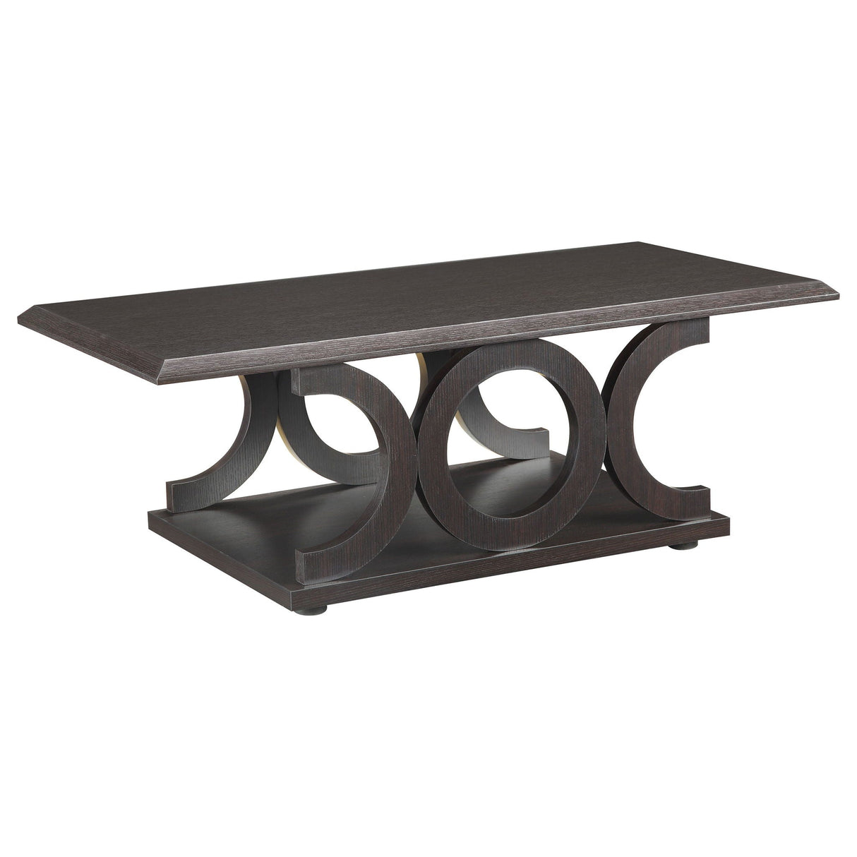 Monticello - 2 Piece Coffee And End Table Set - Cappuccino