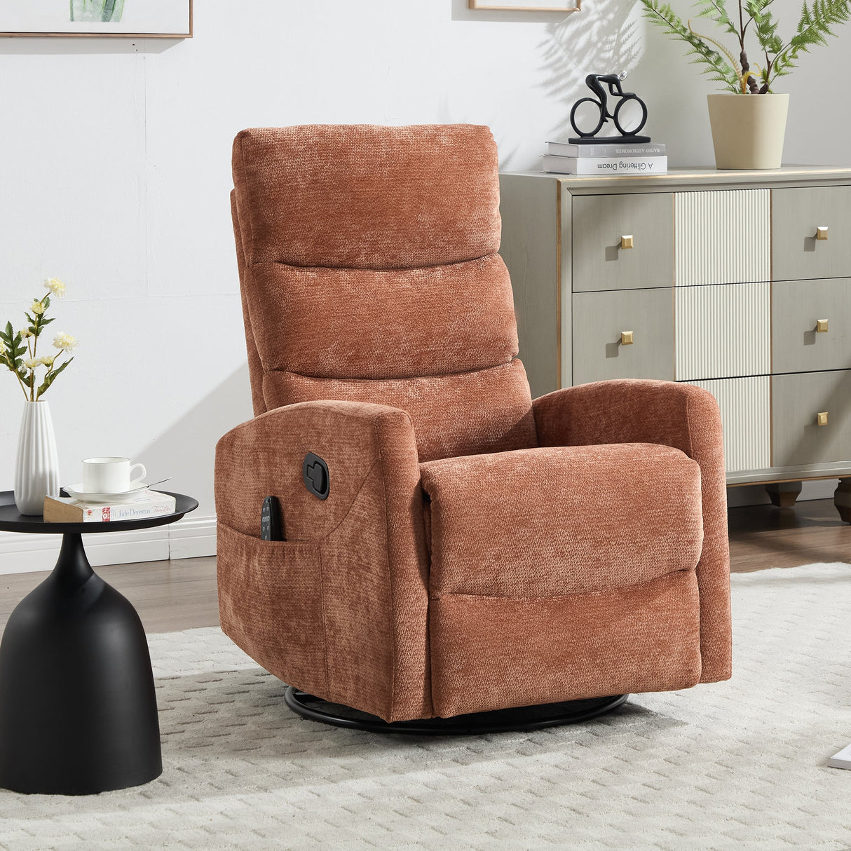 Heat Massage Manual Recliner Chair
