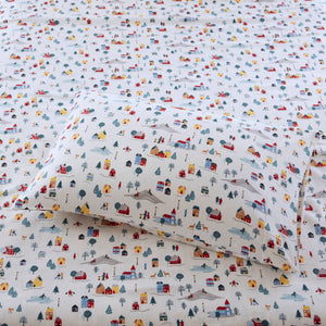 4 Piece King Printed Sheet Set
