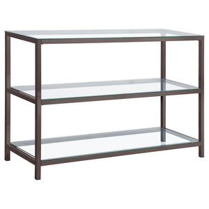 Weston - 2 Shelf Entryway Console Table - Black