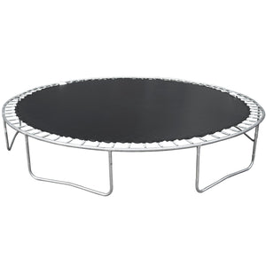 14Ft Trampoline with Safety Enclosure and Basketball Hoop - Blue