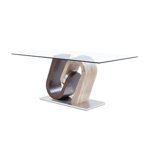 Tony - Dining Table - Brown / Beige