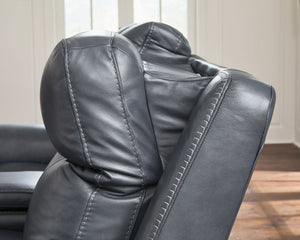 Bexhurst - Power Reclining Loveseat With Console / Adjustable Headrest