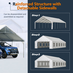 20x40FT Heavy Duty Party Tent with Removable Sidewalls