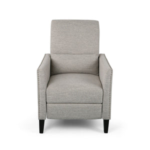 Kiersten - Contemporary Fabric Pushback Recliner