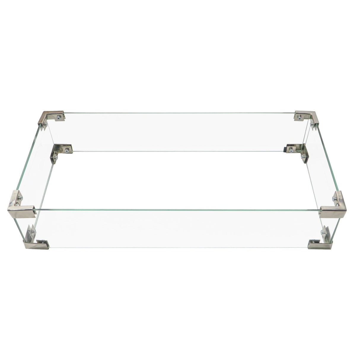 K&K 43' Propane Gas Fire Pit Table, Grey