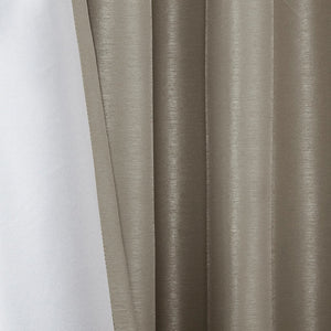 Twist Tab Total Blackout Window Curtain Panel Pewter 50x84' Blackout