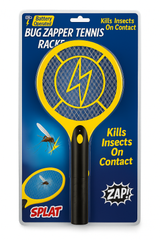 Electric Bug Zapper Racket – Battery Operated Handheld Insect Killer for Flies, Mosquitoes & Spiders