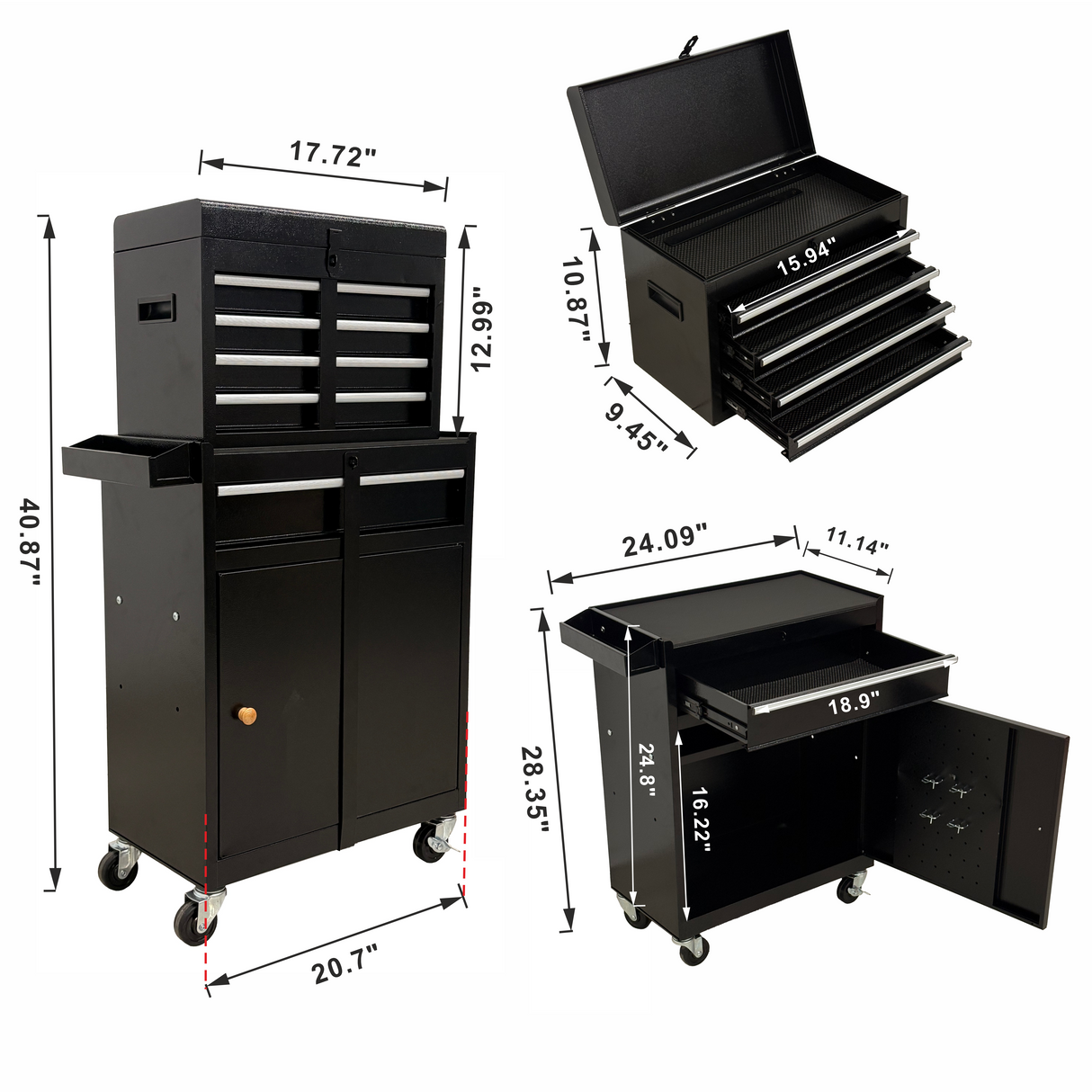 5-Drawer Rolling Tool Chest
