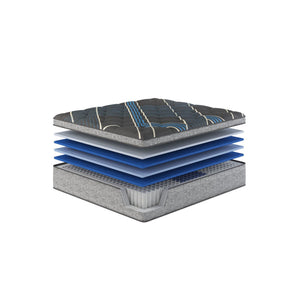 Comfort Care - 15" Euro Top Hybrid Mattress, Plush Comfort