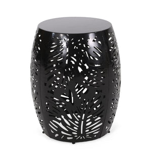 Modern Design Metal End Table, Large