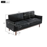 Loveseat Sofa With Spacious Seating