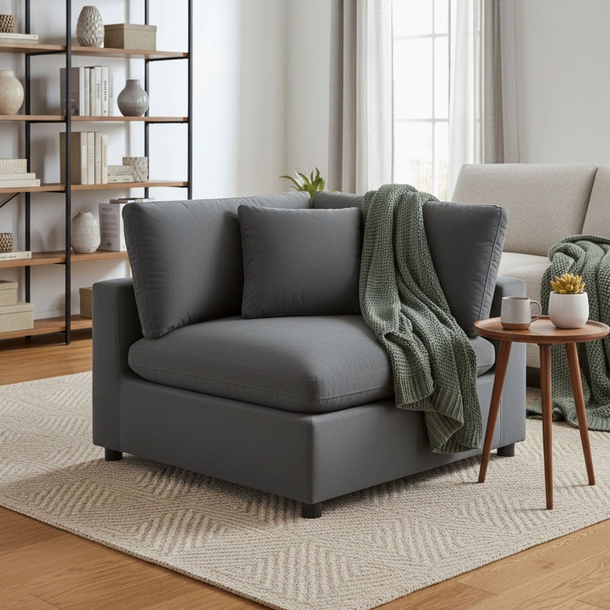 Caylie - Corner Wedge Chair