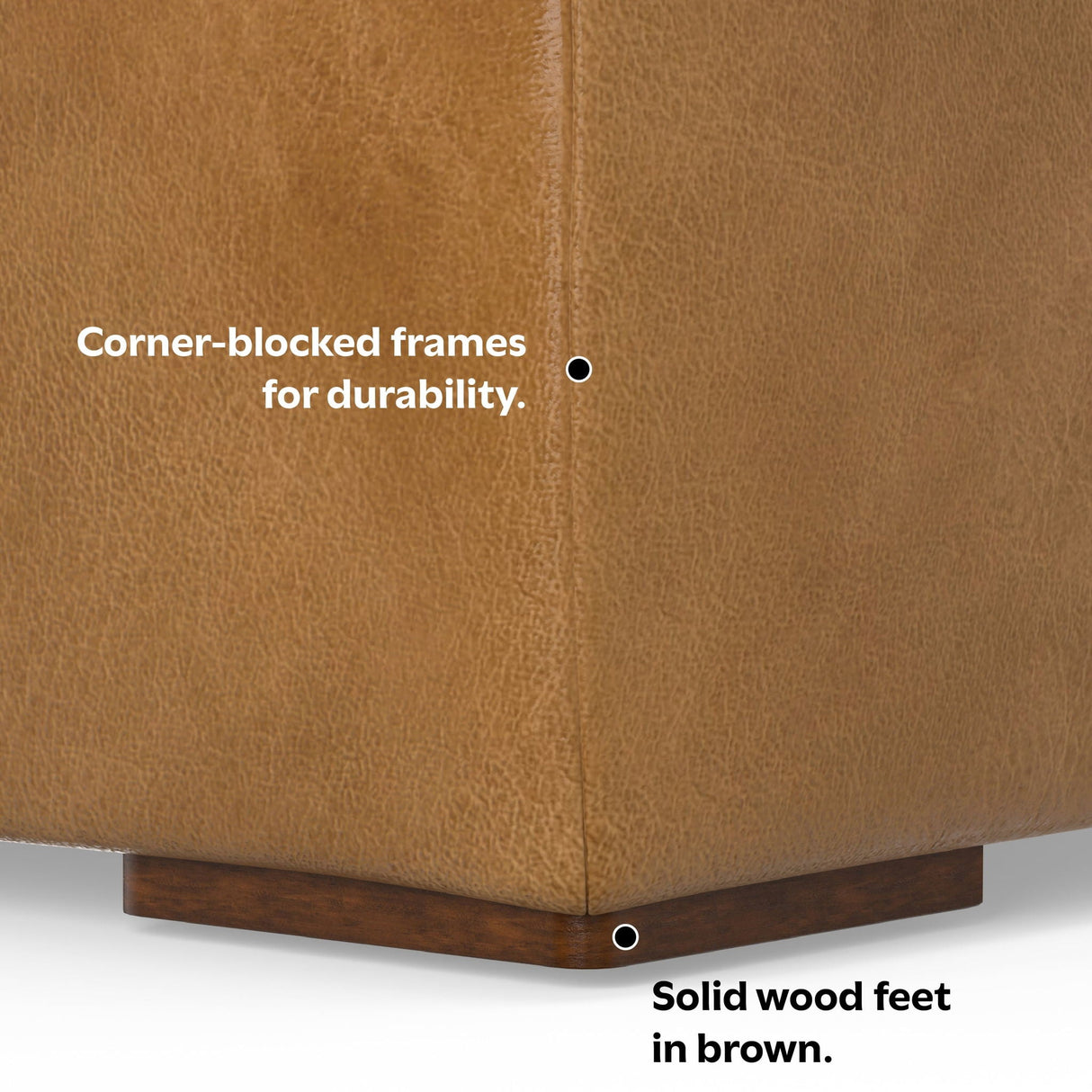 Rex - Handcrafted Sectional Sofa