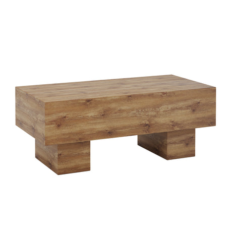 Modern rectangular coffee table