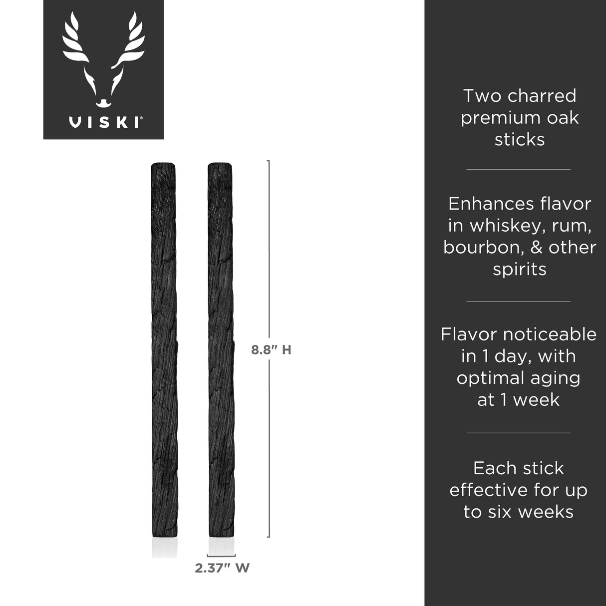 Liquor aging refill sticks by viski®