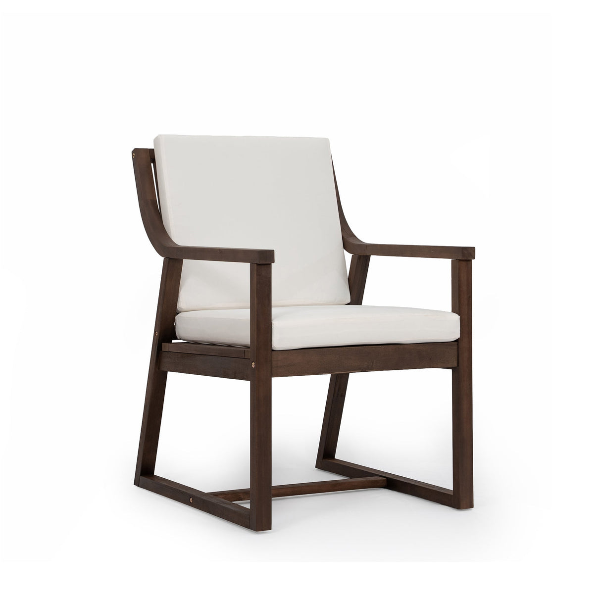 TREXM Patio Dining Table Set for 6 with Umbrella Hole