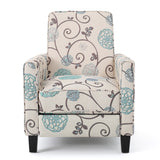 Abernathy Floral Push-Back Recliner of Refined Comfort