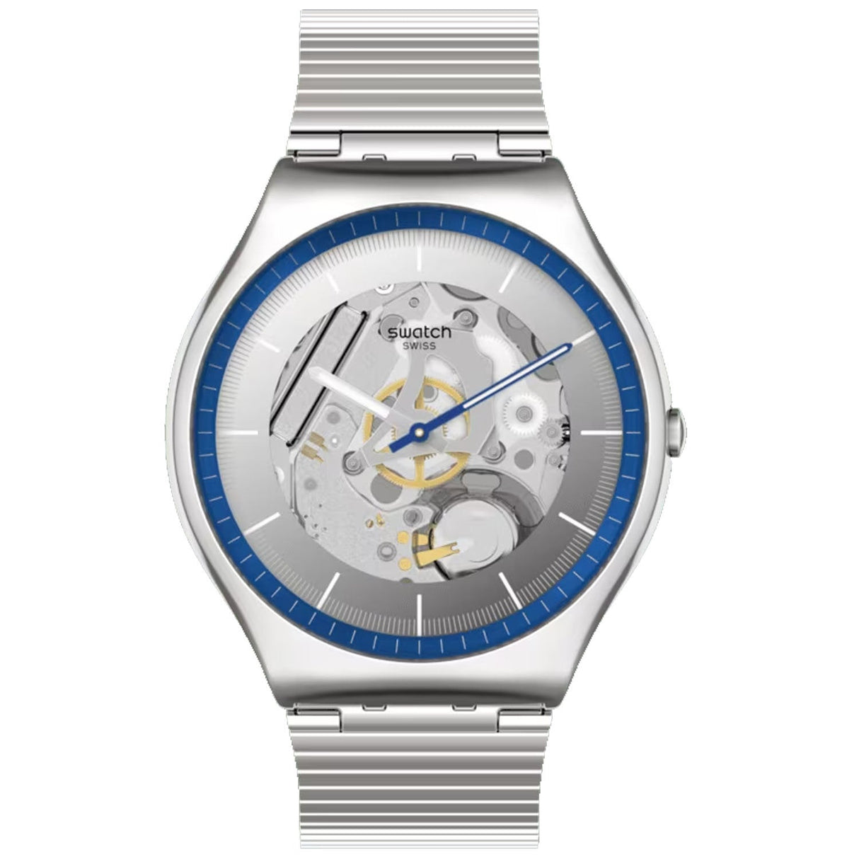 Swatch Men's Skin Monthly Drops Ringing in Blue