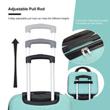 2 Piece Luggage Sets Lightweight Suitcase, Spinner Wheels