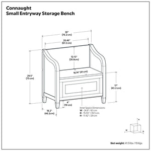 Connaught - Storage Bench