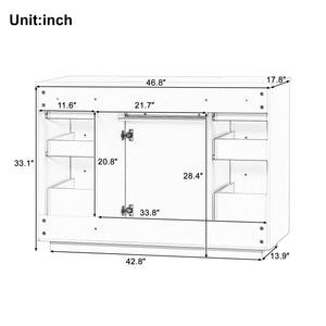 48" Bathroom Vanity with Sink Top