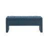 Modern Upholstered Large Bed End Bench With Storage