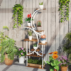 Outsunny 8 Tier Plant Stand Indoor