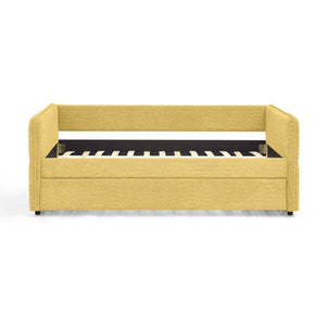 Upholstered Daybed With Pop Up Trundle