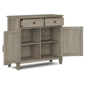 Entryway Storage Cabinet with Adjustable Shelves - Multiple Colors