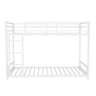 Bunk Bed With Noise Reduction And Safety Guardrail