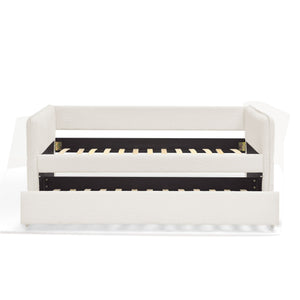 Upholstered Daybed With Pop Up Trundle