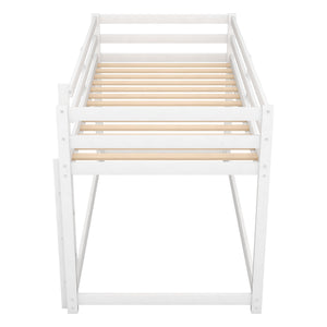 Floor Bunk Bed With Ladder