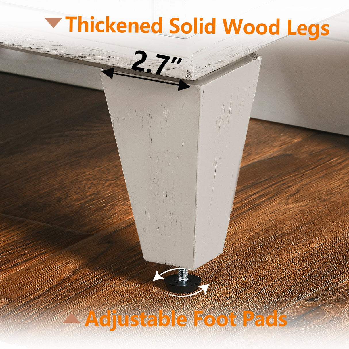 33.6' Retro Wooden Sideboard Buffet Cabinet with Storage