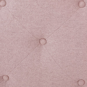 Flanner - Contemporary Fabric Upholstered Twin Headboard - Blush